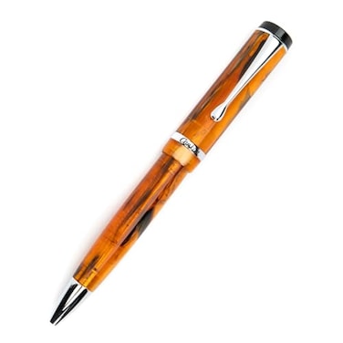 Conklin Duragraph Ballpoint Pen in Amber Luxury Writing Instrument with Warm Amber Finish Best Gift for Professionals Collectors