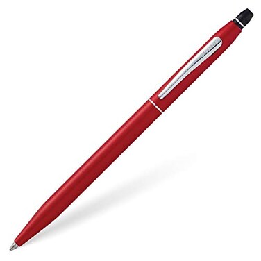 Cross Click Refillable Ballpoint Pen Medium Ballpen Includes Bonus Refill Premium Gift Box Crimson Lacquer