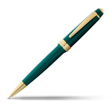 Cross Bailey Light Refillable Ballpoint Pen Presented in a Everyday Gift Box Medium Point Black Ink Polished Green