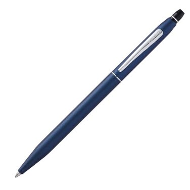 Cross Click Ballpoint Pen Metallic Navy Blue