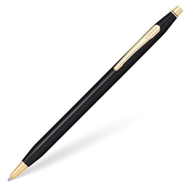 Cross Classic Century Refillable Ballpoint Pen Black PVD and Gold Ballpoint