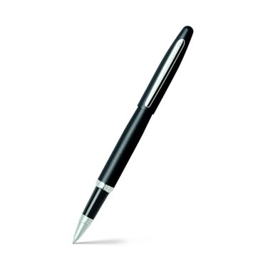 Sheaffer VFM Matte Black Rollerball Pen with Chrome Trim