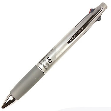 &auml;&cedil;&permil;&egrave;&eacute;&permil;&rsaquo;&ccedil;&shy;&dagger; uni JETSTREAM 41 Red Green Blue and Black 07mm Ballpoint Multi Pen and 05mm Mechanical Pencil Silver