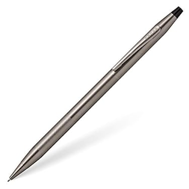 Cross Classic Century Refillable Pencil 07mm Includes Premium Gift Box Titanium Grey MicroKnurl