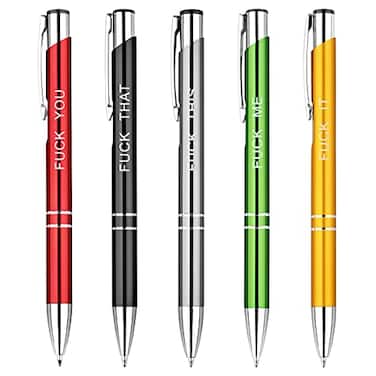 Tphox Funny Ballpoint Pens Vibrant Color With Fun Novelty Pensoffice stationary gag gift funny gift