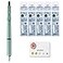 amazdone uni Jetstream EDGE 038 Oilbased Ballpoint Pen Mint green BodySXN10033831Jetstream EDGE 038mm Oilbased Ballpoint pen refill SXR20338 Black 5 set Sticky Notes Value Set