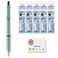 amazdone uni Jetstream EDGE 038 Oilbased Ballpoint Pen Mint green BodySXN10033831Jetstream EDGE 038mm Oilbased Ballpoint pen refill SXR20338 Black 5 set Sticky Notes Value Set