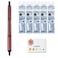 amazdone uni Jetstream EDGE 038 Oilbased Ballpoint Pen Very pink BodySXN10033835Jetstream EDGE 038mm Oilbased Ballpoint pen refill SXR20338 Black 5 set Sticky Notes Value Set
