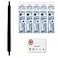 amazdone uni Jetstream EDGE 038 Oilbased Ballpoint Pen Black red BodySXN100338BK15Jetstream EDGE 038mm Oilbased Ballpoint pen refill SXR20338 Black 5 set Sticky Notes Value Set