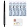 amazdone uni Jetstream EDGE 038 Oilbased Ballpoint Pen Black red BodySXN100338BK15Jetstream EDGE 038mm Oilbased Ballpoint pen refill SXR20338 Black 5 set Sticky Notes Value Set