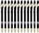 LINFANC 12 Pack Black Gold Ballpoint Pen with Stylus Tip 10 mm Black Ink Smooth Writing Pens Metal Stylus Pens for Touch Screens