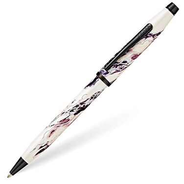 Cross Wanderlust Everest Ballpoint Pen Refillable Pen for Smooth Writing Swirling NatureInspired Design Metallic Engravings Black Ink Includes Premium Gift Box