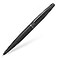 CROSS ATX Refillable Stainless Steel Ballpoint Pen with Diamond Pattern Medium Ballpoint includes Premium Gift Box and Black Cartridge 1 Pack Metallic Black
