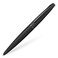 CROSS ATX Refillable Stainless Steel Ballpoint Pen with Diamond Pattern Medium Ballpoint includes Premium Gift Box and Black Cartridge 1 Pack Metallic Black