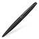 CROSS ATX Refillable Stainless Steel Ballpoint Pen with Diamond Pattern Medium Ballpoint includes Premium Gift Box and Black Cartridge 1 Pack Metallic Black