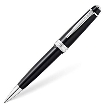 Cross Bailey Light Polished Resin Refillable Ballpoint Pen Medium Ballpen Includes Premium Gift Box Black