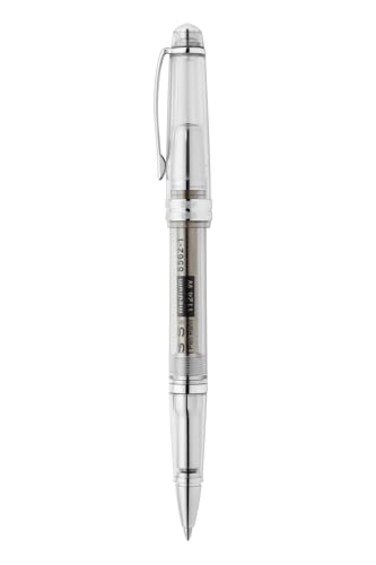Cross Bailey Light Translucent Clear Resin Ballpoint Pen Professional Pen for Effortless Writing Journaling NoteTaking More Black Ink Easy Handling Includes Gift Box