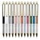 Linbsunne Ballpoint Pens Black Medium Point 1mm Pen with Super Soft Grip Ball Point Pen for Men Women Retractable Pens