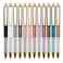 Linbsunne Ballpoint Pens Black Medium Point 1mm Pen with Super Soft Grip Ball Point Pen for Men Women Retractable Pens