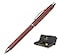 Cross Tech3 Engraved Refillable MultiFunction Ballpoint Pen with Stylus Medium Ballpen And Pencil Includes Premium Gift Box Translucent Red