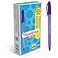 Paper Mate InkJoy 100ST Ballpoint Pen Medium Point 10mm Violet 12 Count