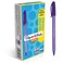 Paper Mate InkJoy 100ST Ballpoint Pen Medium Point 10mm Violet 12 Count