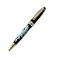 Antique Alive Mother of Pearl Handmade Retractable Executive Gift Deluxe Rollerball Medium Point German Black Ink Ballpoint Pen Black Dragon