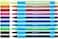 Schneider Slider Edge XB Extra Broad Ballpoint Pen 14 mm Light Blue Barrel Assorted Ink Colors Pack of 10 Pens 152290