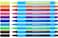 Schneider Slider Edge XB Extra Broad Ballpoint Pen 14 mm Light Blue Barrel Assorted Ink Colors Pack of 10 Pens 152290