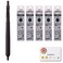 amazdone uni Jetstream Edge 028mm OilBased Ballpoint Pen Black Body SXN10032824Jetstream Edge 028mm Ballpoint Pen RefillsSXR20328 Black 5 Refills Set and Sticky Notes