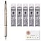 amazdone uni Jetstream Edge 028mm OilBased Ballpoint Pen Champagne Gold Body SXN10032825Jetstream Edge 028mm Ballpoint Pen RefillsSXR20328 Black 5 Refills Set and Sticky Notes