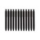 U Brands Monterey Soft Touch Ballpoint Pen Retractable Medium 1 Mm Black Ink Midnight Barrel 12pack