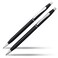 Cross Classic Century Refillable Pen Pencil Gift Set Presented in a Luxury Gift Box Medium Point Black Ink Black Chrome