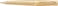 Cross Year of The Goat Brushed 23 Carat Heavy Gold Plate Ballpoint Pen Includes Special Edition Gift Box