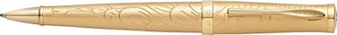 Cross Year of The Goat Brushed 23 Carat Heavy Gold Plate Ballpoint Pen Includes Special Edition Gift Box