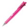 Zebra Technologies Zebra ClipOn Multi F Series 4 Color 07 mm Ballpoint Multi Pen05 mm Pencil Cutie Pink Body B4SA1CUP