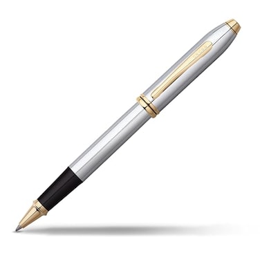 Cross Townsend Medalist Rollerball Pen Black Ink Elegant Pen Black Ink for Effortless Writing Consistent Smooth Writing Large Nib Reliable LongLasting Includes Gift Box