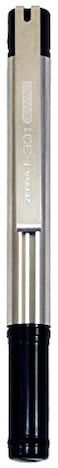 Zebra Pen F301 Compact Ballpoint Black Ink Fine Point 07mm Pen EasyGlide Ink Stainless Steel Retractable NonSlip Grip Converts from Full Size to Pocket Size 2Pack 27412