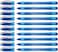Schneider Slider Memo XB Extra Broad Ballpoint Pen 14 mm Light Blue Barrel Blue Ink Box of 10 Pens 150203