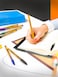 BIC Cristal Fine fine ballpoint pen Blue 50 per Pack