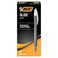 BIC Glide Exact Black Retractable Ballpoint Pens Fine Point 07mm 12Count Pack Ultra Smooth Writing Black Pens