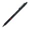 rOtring Rapid Pro Retractable Ballpoint Technical Drawing Pen Medium Point Blue Ink Black FullMetal Body