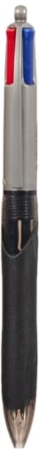 BIC 4 Colours Grip Pro Retractable Medium Point 10 mm Ballpoint Pens 12 Pens and Each Pen Contains 4 Colours