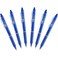 Pilot FriXion Ball 07mm Erasable Gel Pens Fine Point Blue Ink Pack Of 6