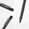 Lamy safari umbra Ballpoint Pen with ergonomic grip line width M for pleasant long writing made of robust ASA plastic including large capacity refill M 16 in black