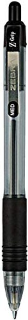 Zebra Pen ZGrip Retractable Ballpoint Pens Medium Point 10 mm 24 Black Pens 24 Blue Pens Combo Bulk Pack 48 Pack