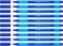 Schneider Slider Edge M Medium Ballpoint Pen 10 mm Light Blue Barrel Blue Ink Box of 10 Pens 152103
