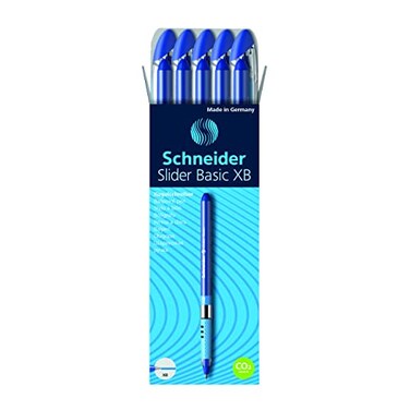 Schneider Slider Basic XB Ballpoint Pen 10Pack
