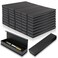 Olutacot 42 Pcs Pen Gift Boxes Empty Black Ballpoint Pen Gift Box with Cushion Pen Jewelry Display Box Empty Present Collection Cases for Birthday Souvenir Business Gifting Office Supplies