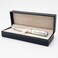 Conklin Herringbone Signature Ballpoint Pen Silver with Chrome Trim Intricate Engraved Design Refillable for Longevity Elegant Gift for Professionals and Writing Enthusiasts